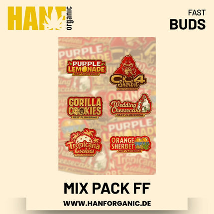 Mix Pack Fast Flowering Hanfsamen von Fast Buds – 5 Samen