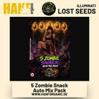 5 Zombie Snack Auto Mix Pack Hanfsamen von Illuminati Lost Seeds