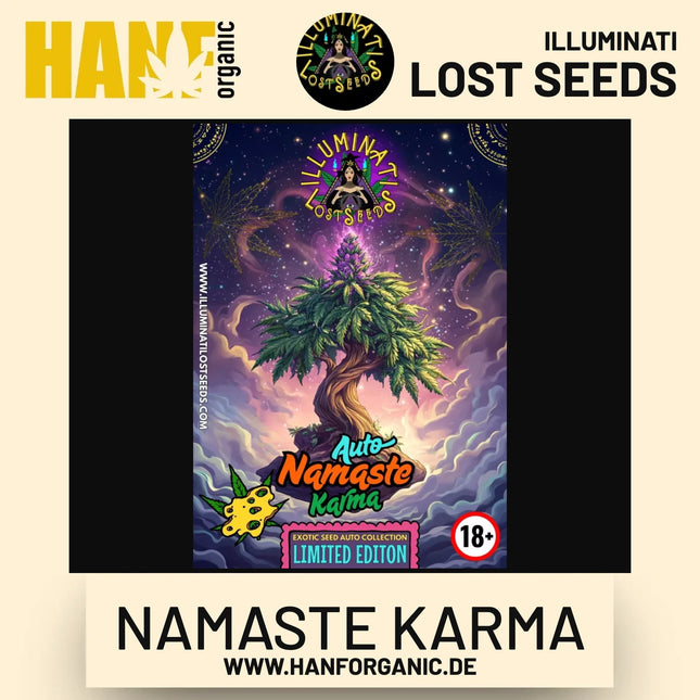 Namaste Karma Auto Hanfsamen von Illuminati Lost Seeds